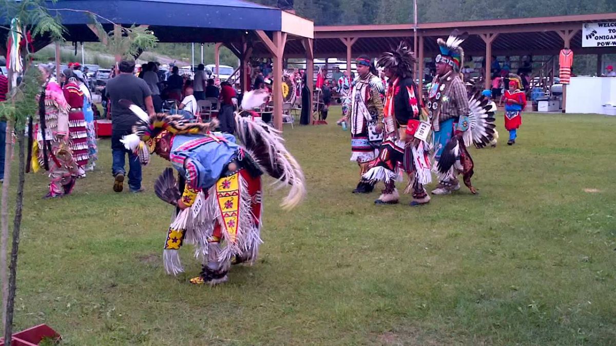 Onigaming First Nation Pow Wow Sunset Country, Ontario, Canada